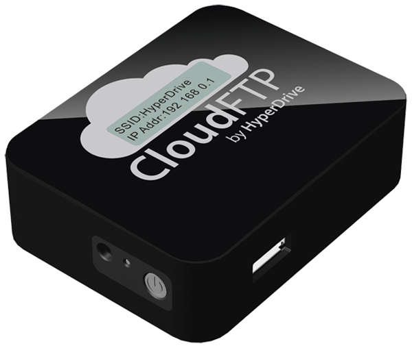 HyperDrive CloudFTP - беспроводной медиацентр (Black) купить в интернет-магазине icover