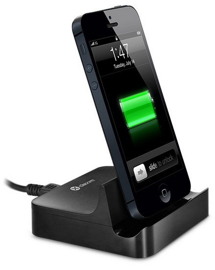 Dexim Universal Dock station (DCA311) - док-станция для iPhone 5S/5C/iPad Air/iPad mini Retina (c проводом) купить в интернет-магазине icover