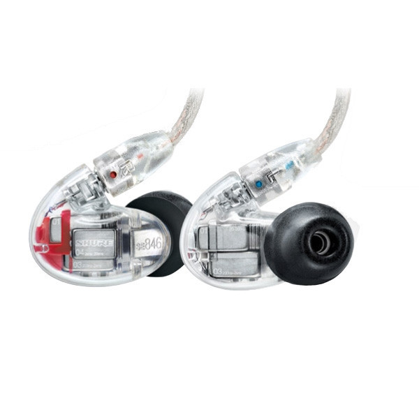 Shure SE846-CL (A047550) - внутриканальные наушники (Clear) купить в интернет-магазине icover