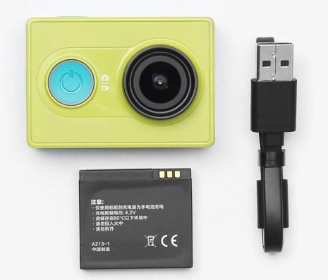 Xiaomi Yi Action Camera (Basic Edition) - экшн-камера (Yellow) купить в интернет-магазине icover