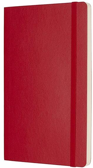 Блокнот Moleskine Classic Soft Large QP618F2 (Red) купить в интернет-магазине icover
