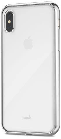 

Чехол-накладка Moshi Vitros 99MO103201 для Apple iPhone X (Jet Silver)