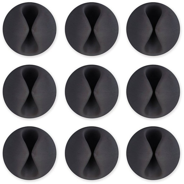 Держатель для проводов Bluelounge CableDrop Mini BLUCDM-BL (Black) купить в интернет-магазине icover
