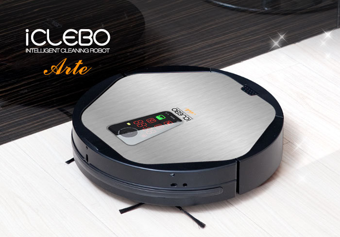 Yujin Robot iClebo Arte (YCR-M05-20) - робот-пылесос (Silver) купить в интернет-магазине icover