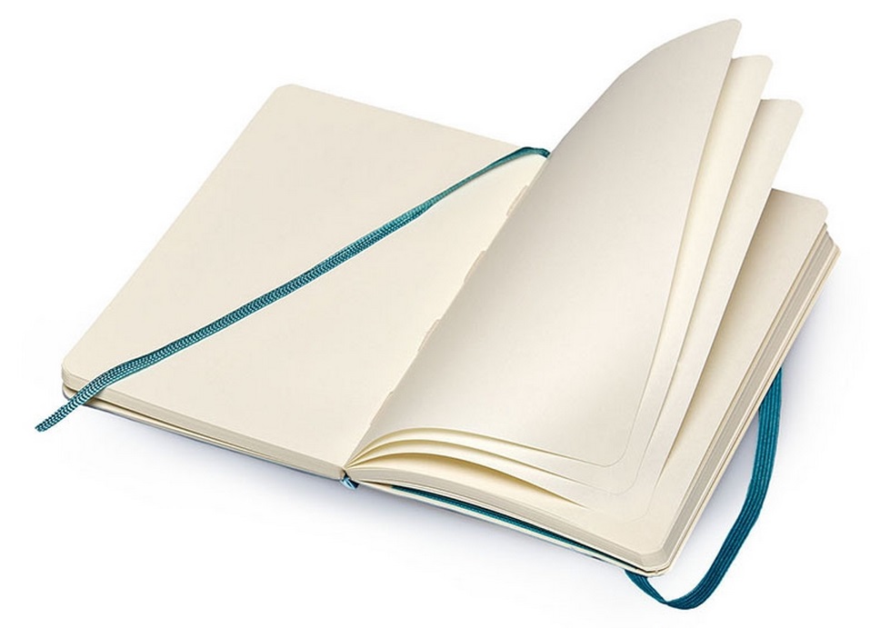Нелинованный блокнот Moleskine Classic Soft Large QP618B6 (Turquoise) купить в интернет-магазине icover