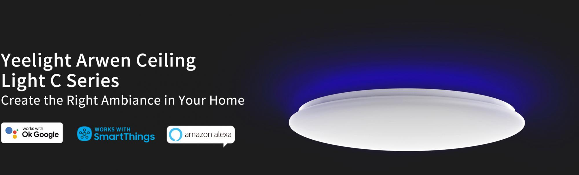 Потолочная лампа Yeelight Arwen Ceiling Light 450C (YLXD013-B) купить в интернет-магазине icover