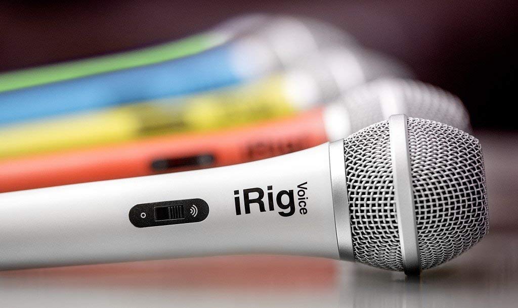 Вокальный микрофон IK Multimedia iRig Voice (Blue) купить в интернет-магазине icover