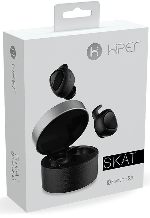 Bluetooth-наушники с микрофоном HIPER TWS Skat (Black) купить в интернет-магазине icover