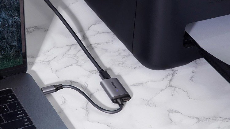 USB-концентратор Baseus Enjoyment Series USB-C to HDMI/PD CAHUB-W0G (Deep Grey) купить в интернет-магазине icover