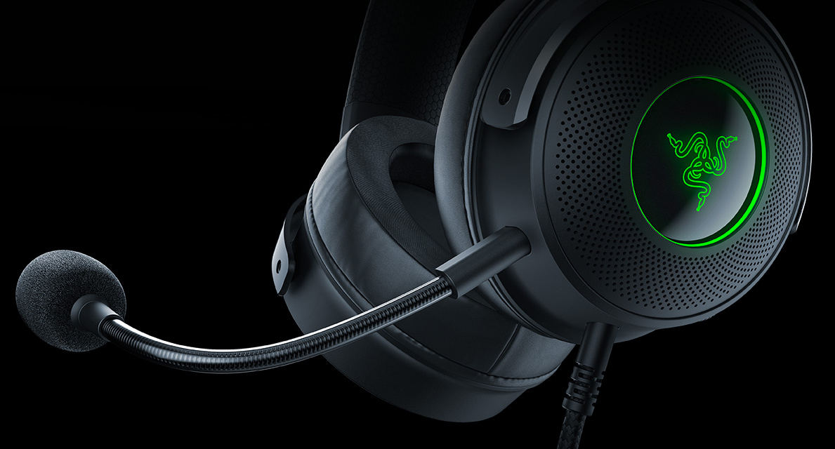 Игровая гарнитура Razer Kraken V3 RZ04-03770200-R3M1 (Black) купить в интернет-магазине icover