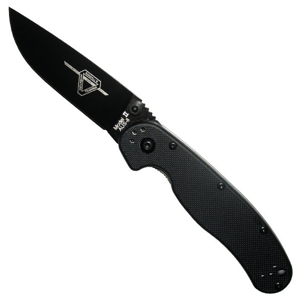Ontario Rat-2 Folder (ONT/8861) - нож складной (Black) купить в интернет-магазине icover