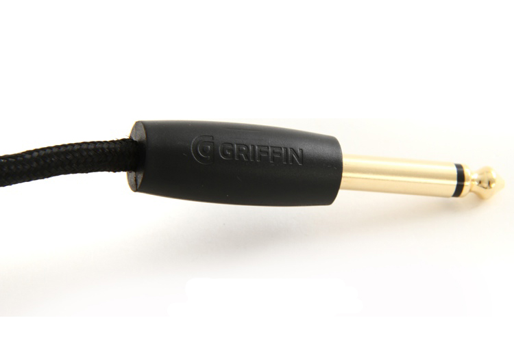 Griffin GuitarConnect Cable v2 -  кабель для подключения электрогитары к iPhone/iPad/iPod Touch купить в интернет-магазине icover