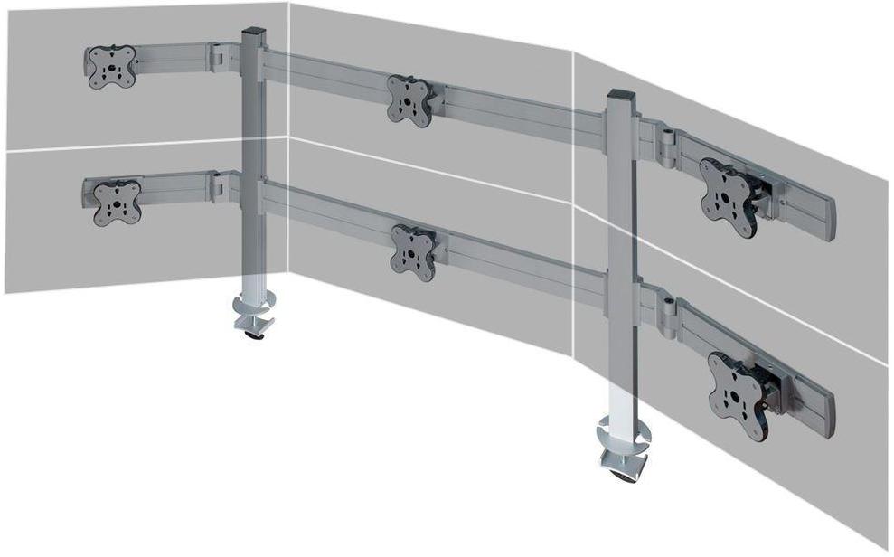 Кронштейн ErgoFount TBSS-600WG для 6 мониторов 24'' (Silver) купить в интернет-магазине icover