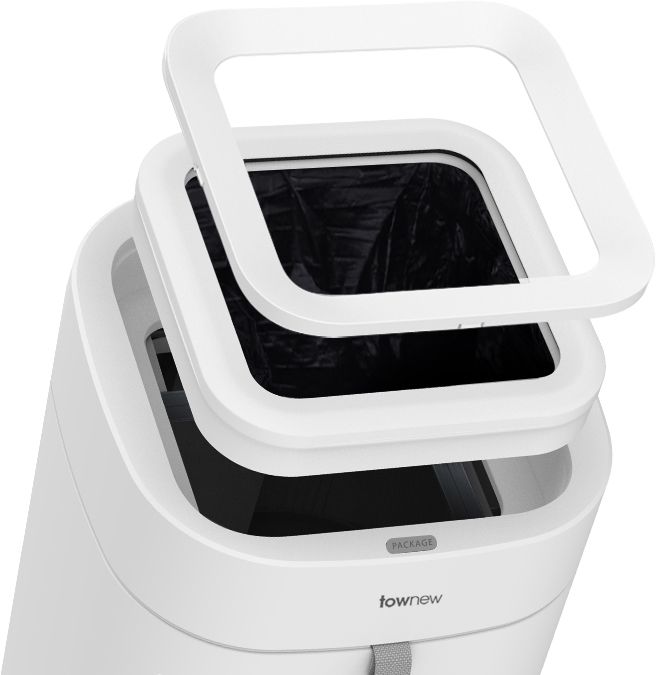 Умное мусорное ведро Townew T Air Lite (White) купить в интернет-магазине icover