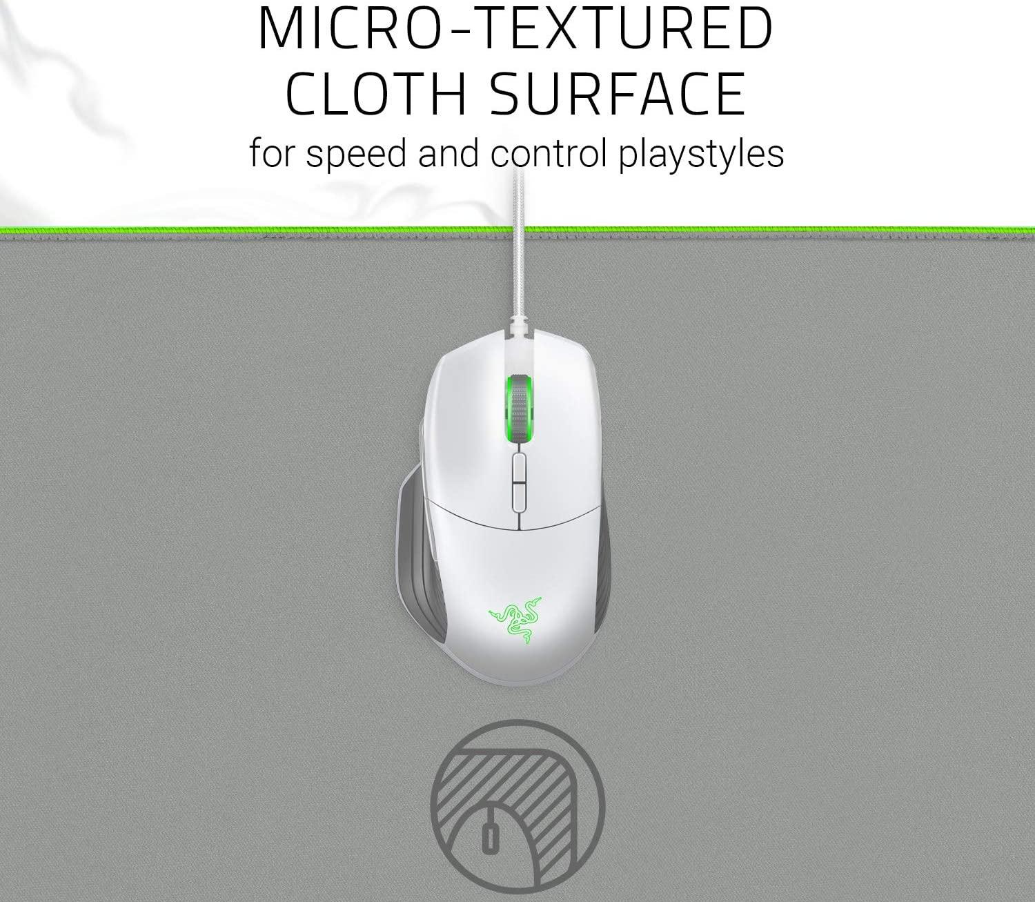 Коврик для мыши Razer Goliathus Chroma Extended RZ02-02500314-R3M1 (Mercury White) купить в интернет-магазине icover