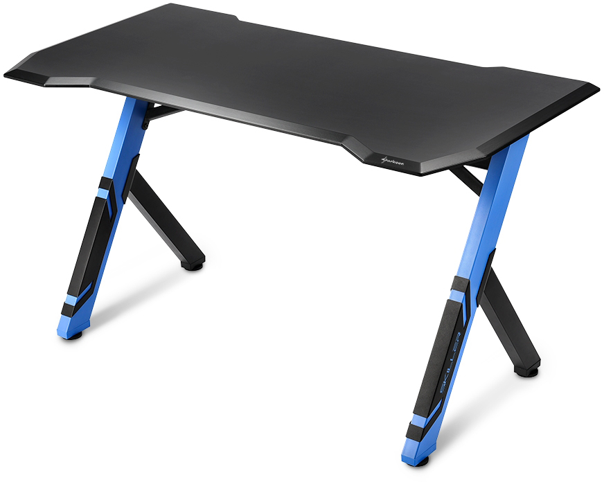 Игровой стол Sharkoon Shark Skiller SGD1 (Black/Blue) купить в интернет-магазине icover