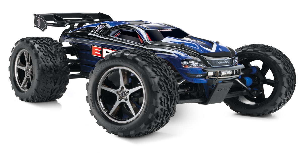 Traxxas E-Revo 4WD RTR 1:10 - радиоуправляемый автомобиль (Blue) купить в интернет-магазине icover