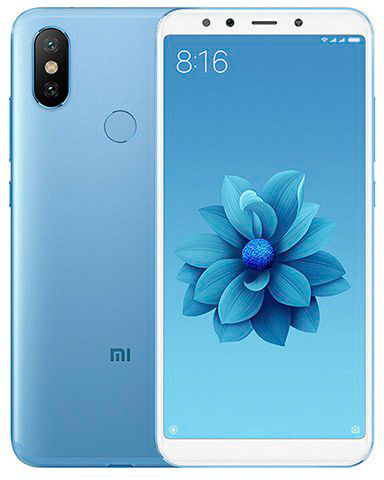 Смартфон Xiaomi Mi A2 64Gb M1804D2SG (Blue) купить в интернет-магазине icover