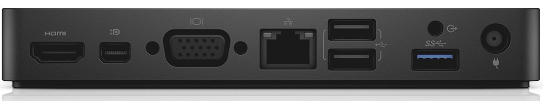 Док-станция расширитель Dell Dock WD15 USB-C 180W для ноутбуков (Black) купить в интернет-магазине icover