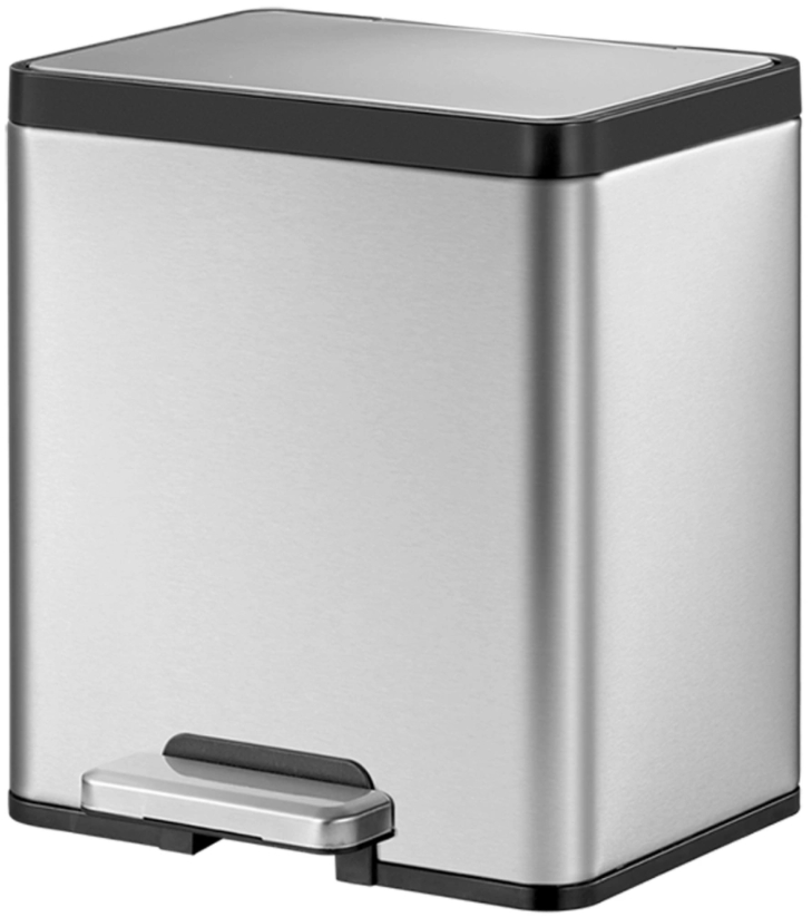 

Мусорное ведро EKO EK9138 20L (Silver)