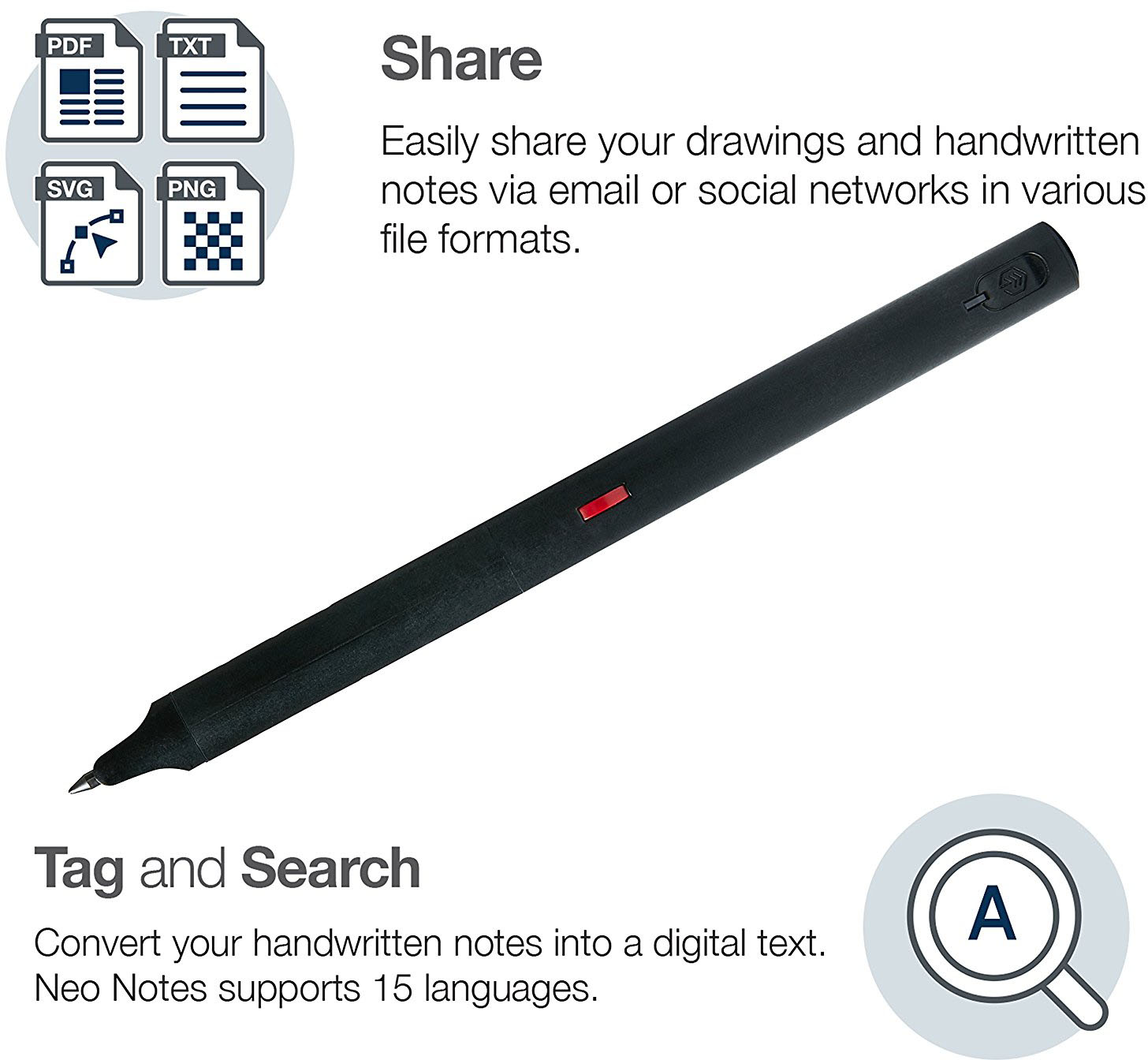 Умная ручка Neolab Neo SmartPen M1 купить в интернет-магазине icover