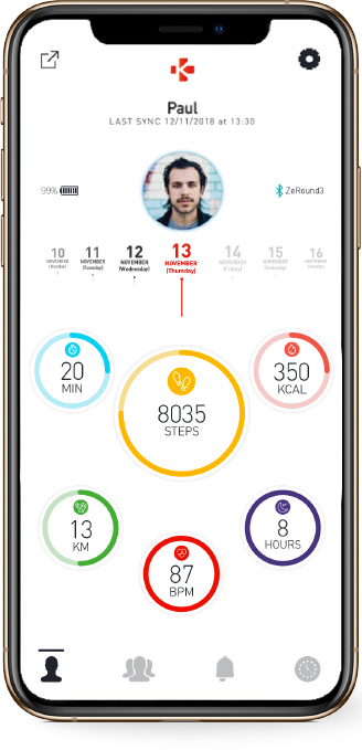 Умные часы MyKronoz ZeRound 3 Lite (White) купить в интернет-магазине icover