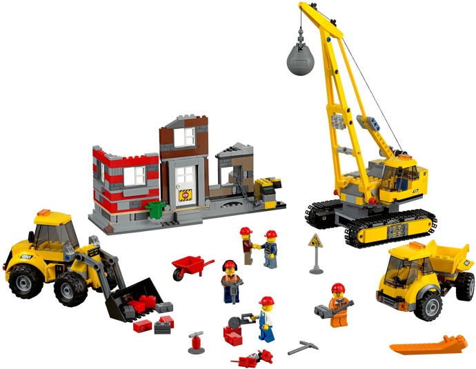 Lego City Demolition Site (60076) - снос старого здания купить в интернет-магазине icover