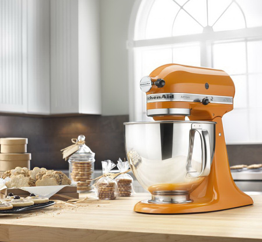 Планетарный миксер KitchenAid Artisan 5KSM150PSETG (Tangerine) купить в интернет-магазине icover