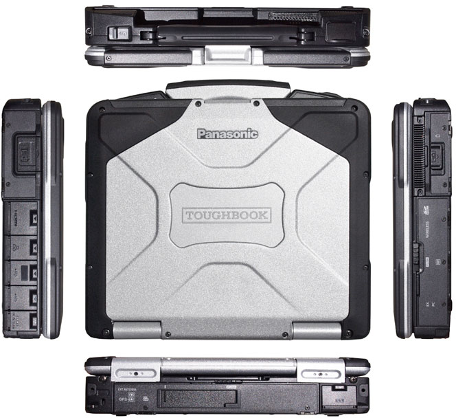 Защищенный ноутбук Panasonic Toughbook CF-31 13.1'', Intel Core i5 5300U 2.3GHz, 4Gb, 500Gb HDD (CF-3141501M9) купить в интернет-магазине icover