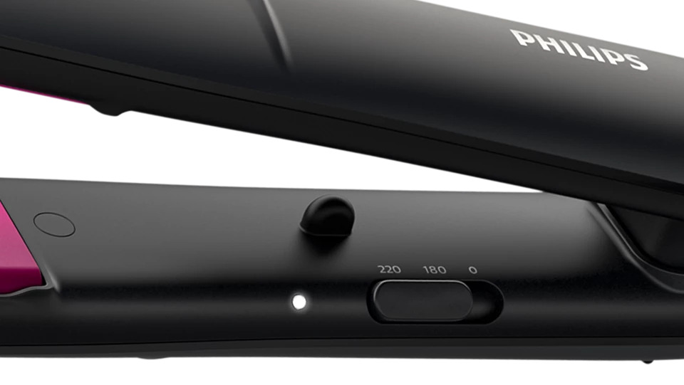 Выпрямитель для волос Philips StraightCare Essential BHS375/00 (Black/Pink) купить в интернет-магазине icover
