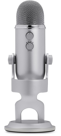 USB-микрофон Blue Microphones Yeti для Mac/PC (Silver) купить в интернет-магазине icover