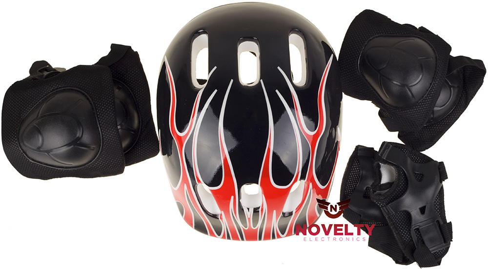 Детский защитный комплект Novelty Electronics Kids Protective Kit (Black/Red) купить в интернет-магазине icover