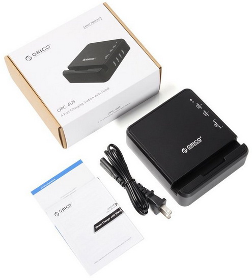 Зарядное устройство Orico OPC-4US (Black) купить в интернет-магазине icover