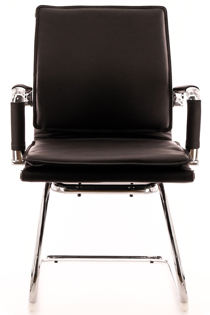 Кресло посетителя Everprof Nerey CF PU (Black) купить в интернет-магазине icover