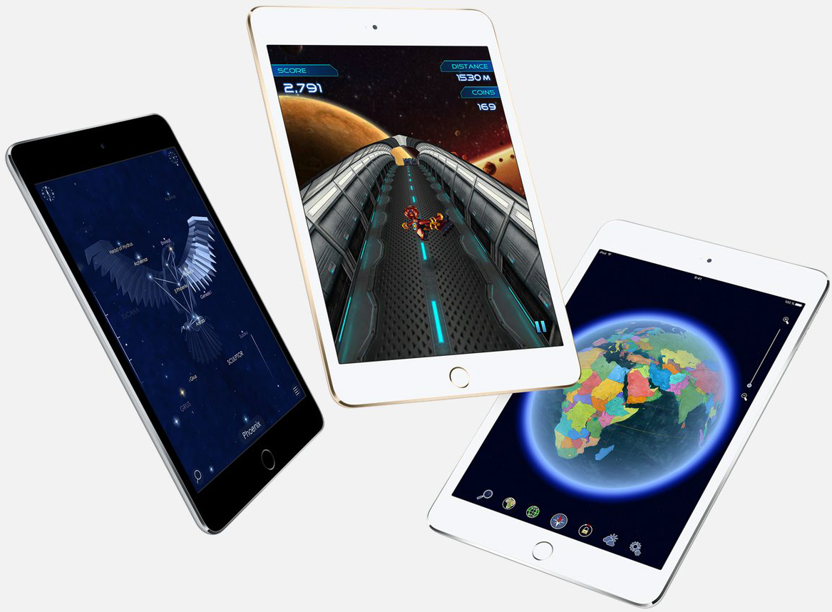 Планшет Apple iPad mini 4 128Gb Wi-Fi MK9Q2RU/A (Gold) купить в интернет-магазине icover