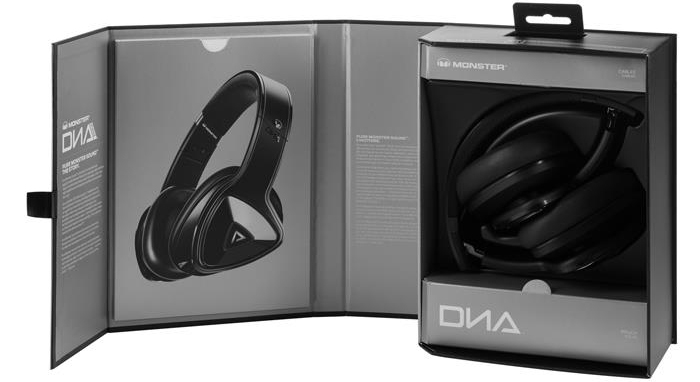 Monster DNA Pro 2.0 Over-Ear Headphones - проводная гарнитура (Carbon Fiber...