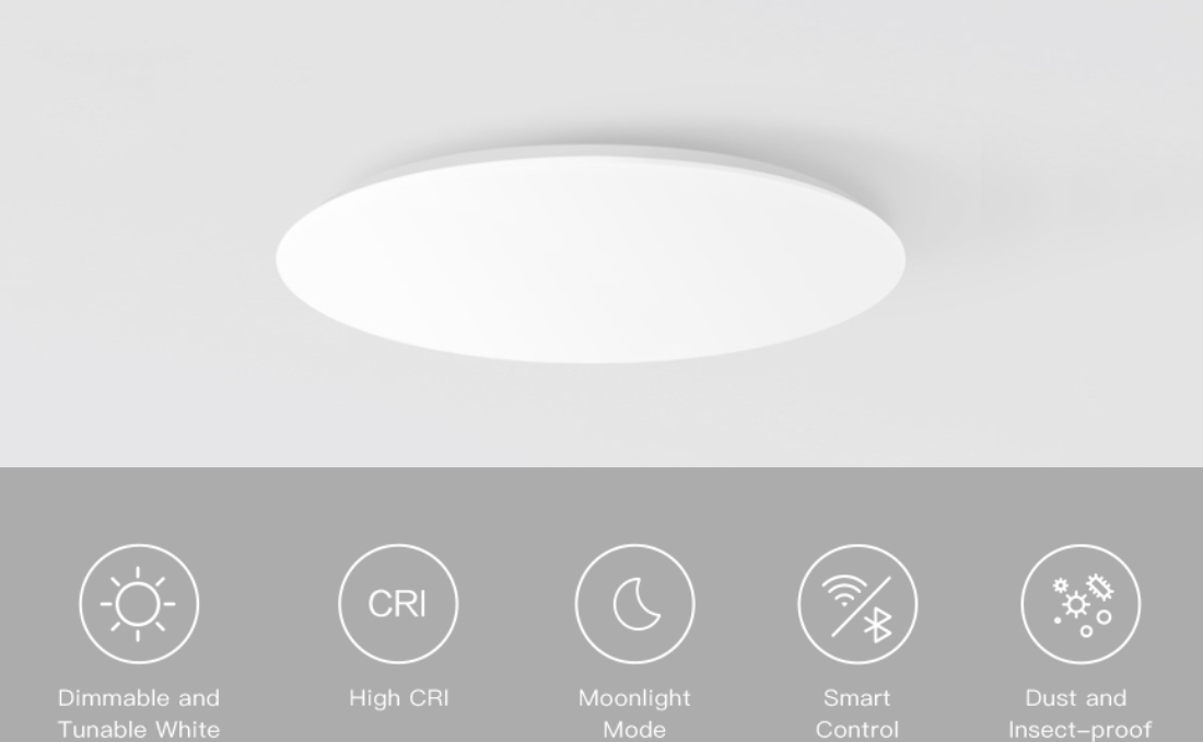 Потолочная лампа Yeelight Galaxy Ceiling Light 480 Starry (YLXD17YL) купить в интернет-магазине icover