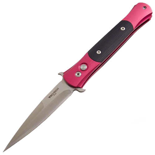 Pro-Tech Don Custom (PR/1733) - автоматический складной нож (Dark Pink) купить в интернет-магазине icover