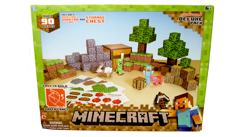 Jazwares Minecraft Делюкс - конструктор из бумаги купить в интернет-магазине icover