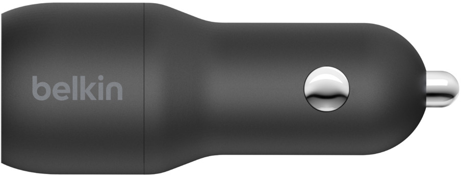 Автомобильное зарядное устройство Belkin Boost Up Dual USB-A 24W CCB001btBK (Black) купить в интернет-магазине icover