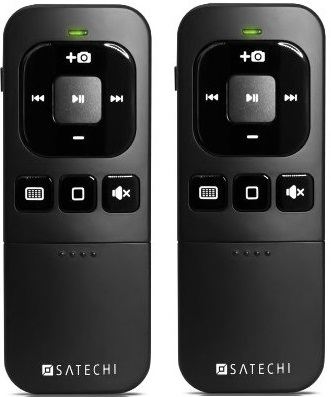 Satechi Bluetooth Multi-Media Remote Control (B00824948U) - пульт для управления iPhone, iPad и Mac (Black) купить в интернет-магазине icover