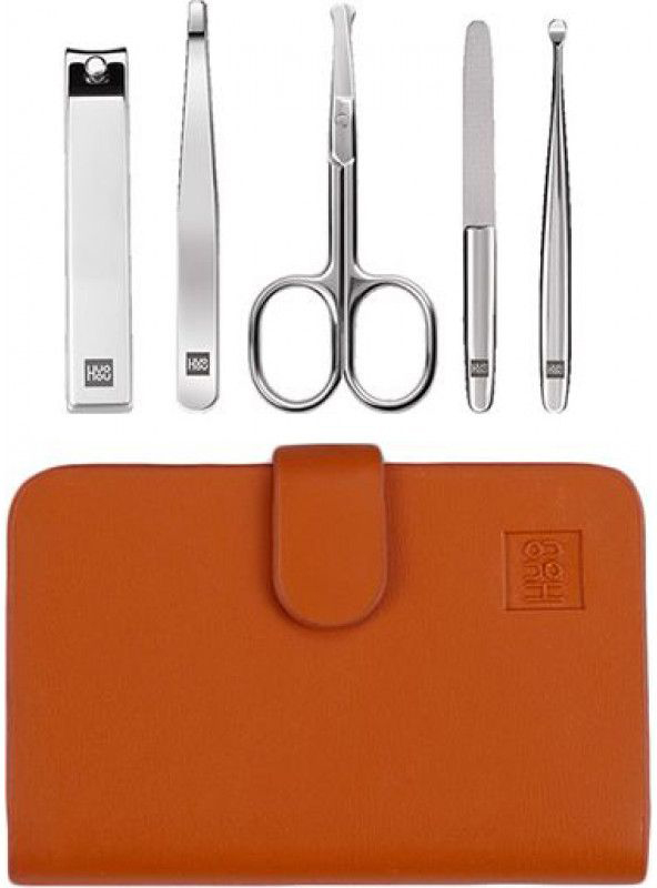 

Маникюрный набор Xiaomi Stainless Steel Nail Clippers (Brown)