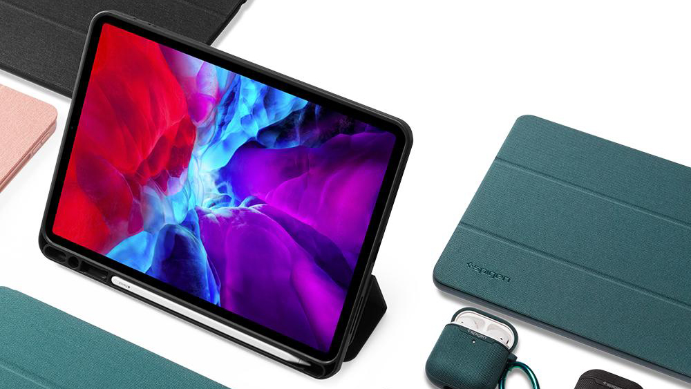 Чехол Spigen Urban Fit (ACS01062) для iPad 10.2" (Midnight Green) купить в интернет-магазине icover