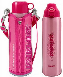 Термос с чехлом Tiger MMN-W100P 1 л (Pink) купить в интернет-магазине icover