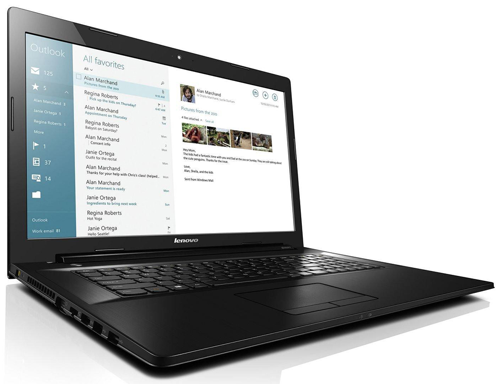 Ноутбук Lenovo IdeaPad G70-80 17.3", Intel Pentium 3805U 1.9GHz, 4Gb, 1Tb HDD (80FF004SRK) купить в интернет-магазине icover