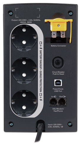 APC Back-UPS RS 650VA 230V Line Interactive