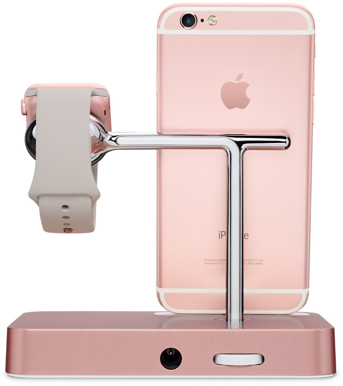 Belkin Valet Charge Dock - док-станция для iPhone и Apple Watch (Rose Gold) купить в интернет-магазине icover
