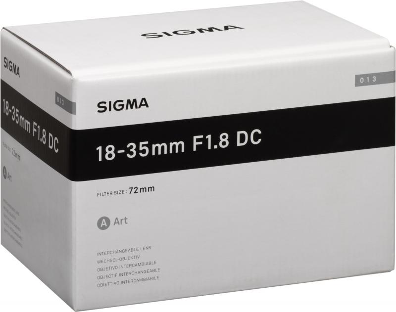Объектив Sigma AF 18-35mm F1.8 DC HSM Nikon (210955) купить в интернет-магазине icover