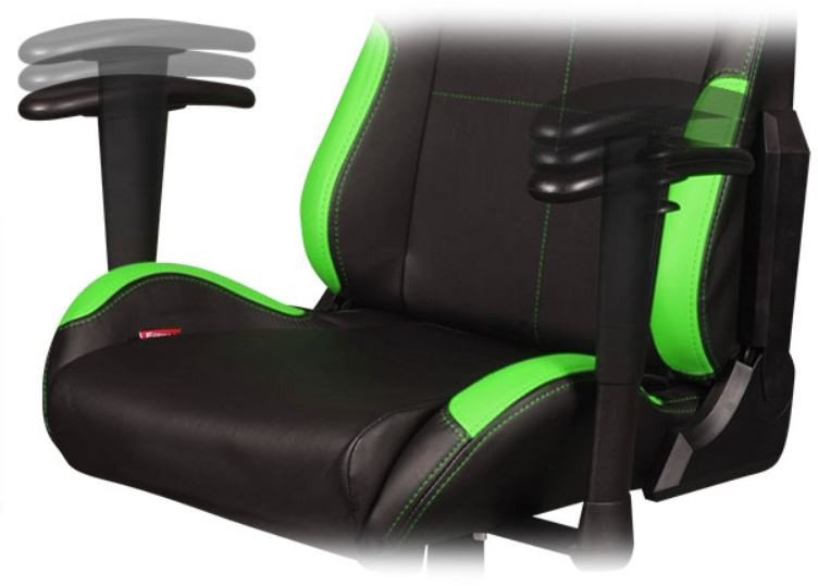 Компьютерное игровое кресло DXRacer Formula OH/FD99/NE GC-F99-NE-D3 (Black/Green) купить в интернет-магазине icover