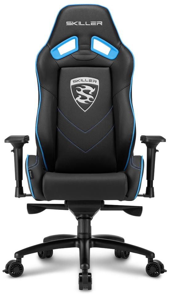 Игровое кресло Sharkoon Skiller SGS3 (Black/Blue) купить в интернет-магазине icover